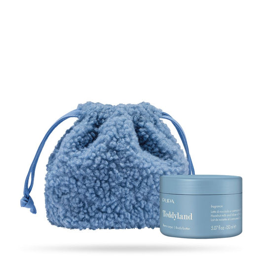PUPA Teddyland - Burro Corpo - Latte Di Nocciola E Camomilla Blu