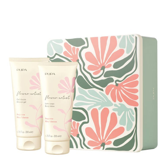 PUPA Flower Artist - Gel Doccia e Latte Corpo Flirty Tuberose