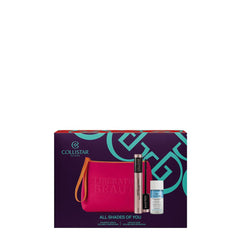 Cofanetto Unico Mascara Volume+ Soluzione Bifasica Struccante 35 ml + Pochette