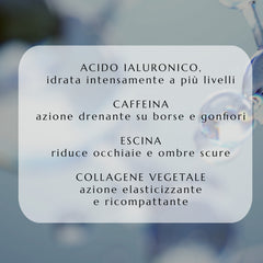 Collistar Attivi Puri Contorno Occhi Acido Ialuronico + Caffeina Anti-Età Liftante