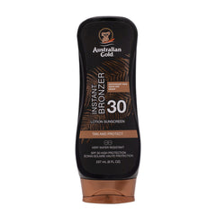 Australian Gold Lotion Sunscreen SPF 30 con Kona Coffee ed effetto Bronze