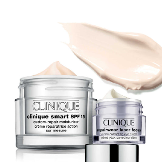 Kit Clinique Smart SPF 15 e Repairwear Laser Focus