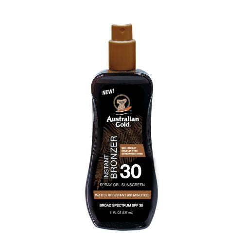 Spf 30 Spray Gel Suncare Con Bronzer