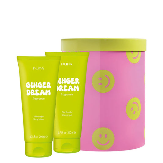 PUPA Happy Box -  Kit Gel Doccia + Latte Corpo Ginger Dream