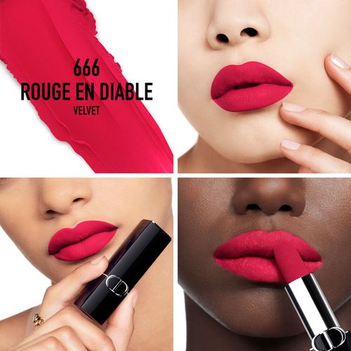 666 Rouge en Diable finish velvet