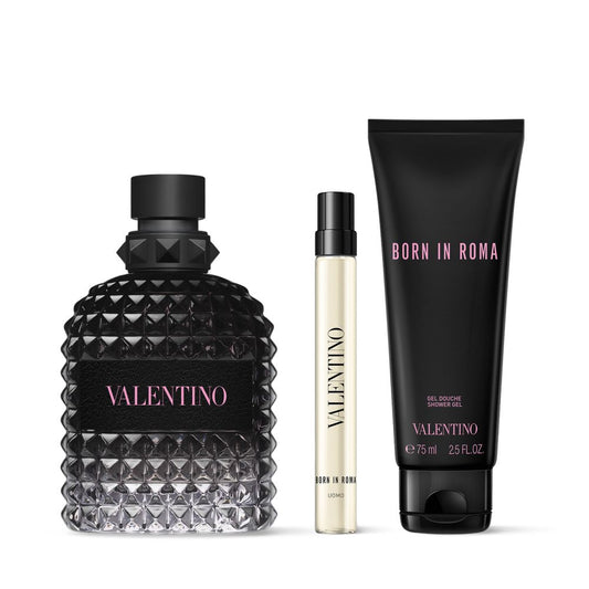 Valentino Born In Roma Uomo 100ml + Shower Gel 75ml +10ml