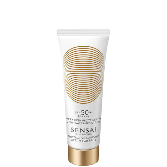 Sensai Silky Bronze Protective Suncare Cream For Face Spf50+