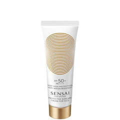 Sensai Silky Bronze Protective Suncare Cream For Face Spf50+