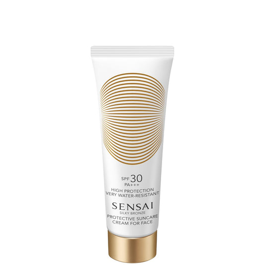 Sensai Silky Bronze Protective Suncare Cream For Face Spf30