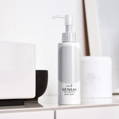 Sensai Silky Purifying Milky Soap - Step 2