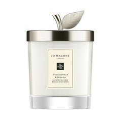 English Pear & Freesia Decorated Home Candle