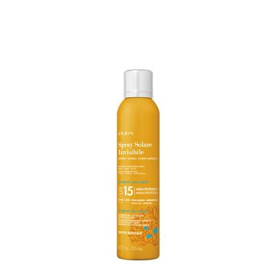 Spray Solare Invisibile Corpo, Capelli E Cuoio Capelluto Spf 15