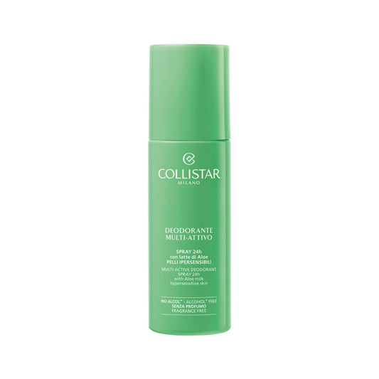 Collistar Deodorante Multi-Attivo Spray Al Latte Di Aloe - Pelli Ipersensibili - 24h