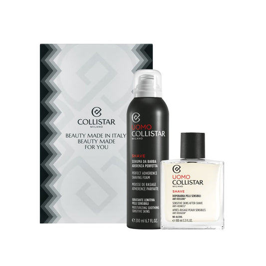 Collistar Schiuma da Barba Aderenza Perfetta + Dopobarba Pelli Sensibili - Uomo