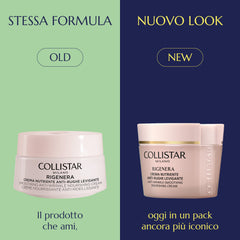Collistar Rigenera Crema Nutriente Anti-Rughe Levigante