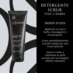 Collistar Detergente Scrub Viso E Barba