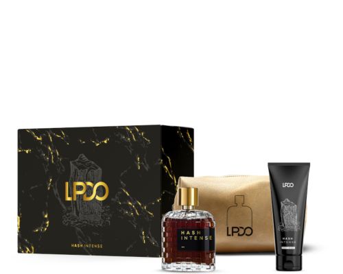 Cofanetto Hash Intense + Body Wash + Pochette