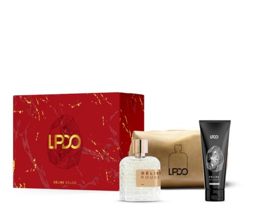 Cofanetto Délire Rouge + Body Wash + Pochette