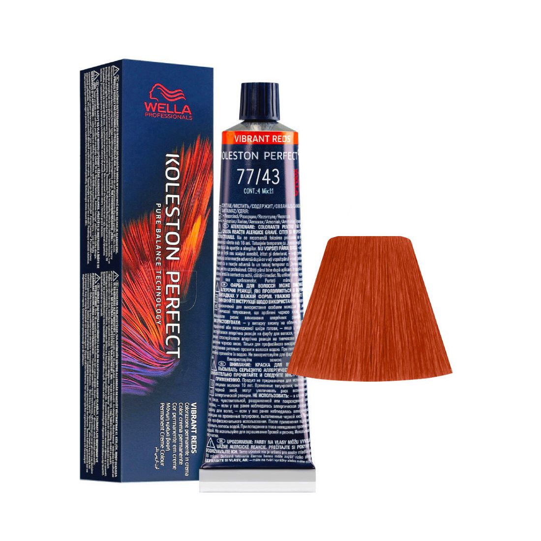 77/43 Biondo Medio Intenso Rame Dorato