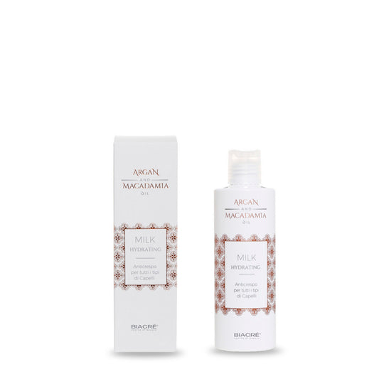 Biacrè Argan & Macadamia Oil - Milk Hydrating - Latte Idratante per capelli