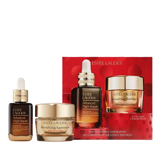 Estee Lauder Advanced Night Repair Serum + Revitalizing Supreme+ Youth Power Creme Skincare Set
