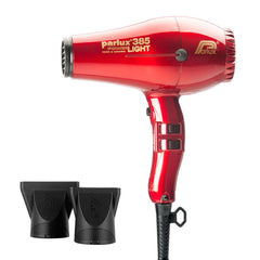 Parlux 385 Powerlight Ionic & Ceramic Rosso