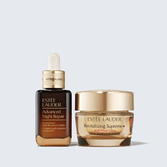 Estee Lauder Advanced Night Repair Serum + Revitalizing Supreme+ Youth Power Creme Skincare Set