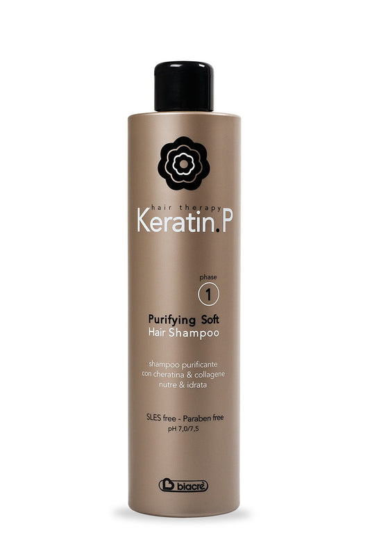 Keratin Purifying Soft Hair Shampoo alla cheratina