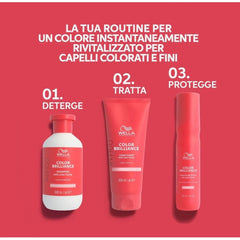 Wella Invigo Color Brilliance Balsamo per Capelli Fini