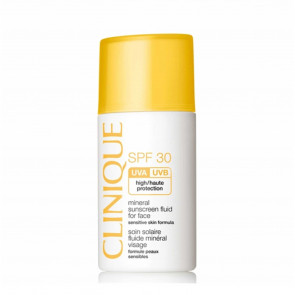 Spf 30 Mineral Sunscreen Fluid For Face - Fluido Protettivo Minerale Viso Per Pelli Sensibili